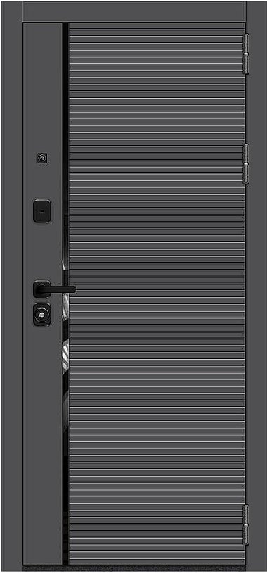 Товар Дверь Браво Optim Z-3 Графит/Белый DIS007400