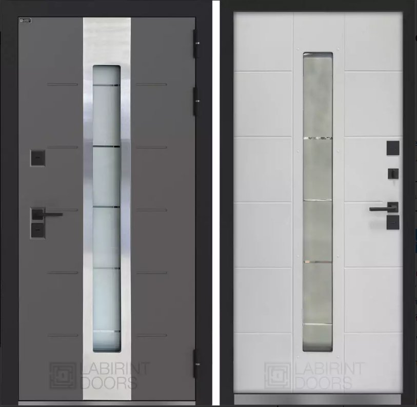 Дверь TUNDRA Plus с терморазрывом и стеклопакетом DIS007134