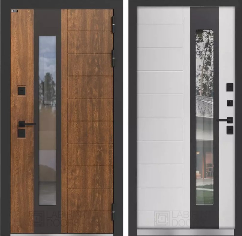 Дверь NORD Plus с терморазрывом и стеклопакетом DIS007132