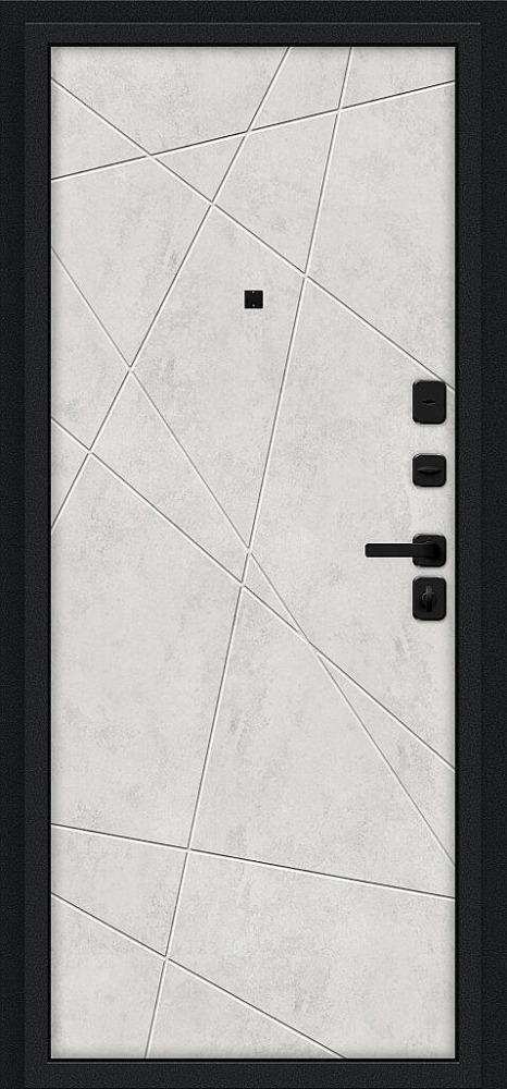 Товар Дверь Граффити-5/SBlack Букле черное/Look Art BR6186