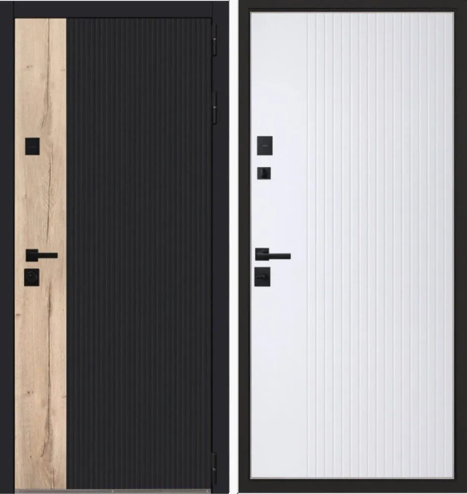 Дверь Конструктор» с зеркалом и механическим замком DIS007241