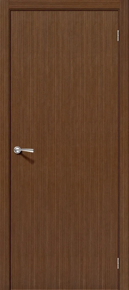 Фото Межкомнатная дверь Соло-0.V Ф-11 Орех BR3962
